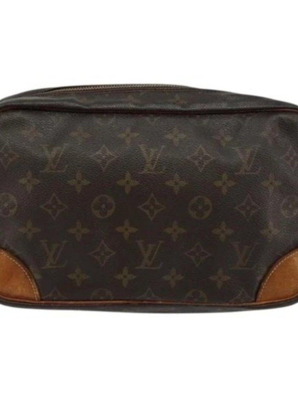 LOUIS VUITTON Monogram Compiegne 28 Clutch Bag M51845 LV Auth BA12322 - Picture 2 of 16